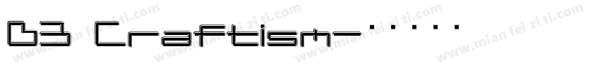 D3 Craftism字体转换